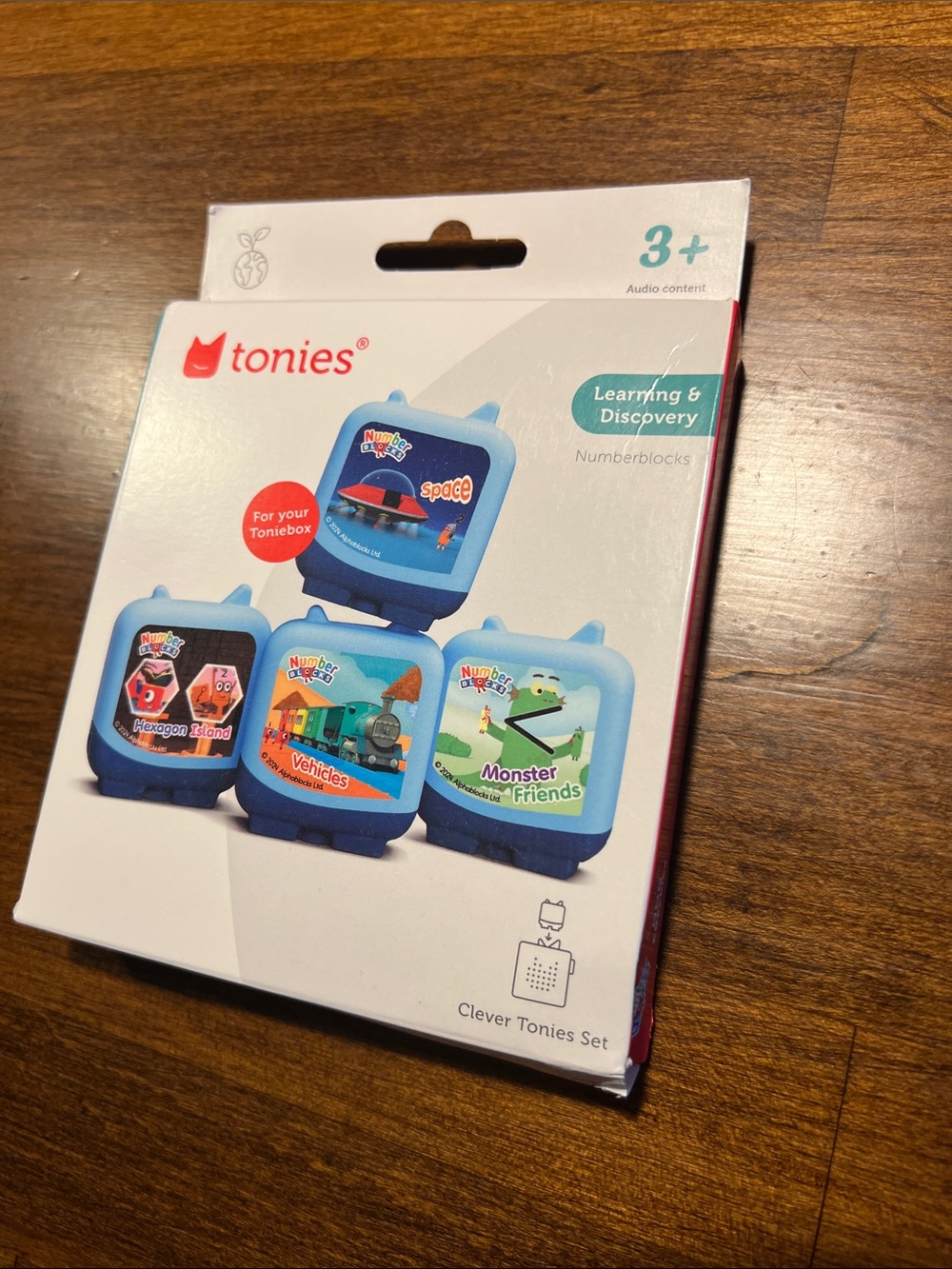 Tonies Numberblocks 🇬🇧 U.K. Exclusive Clevers Set Tonies for Toniebox